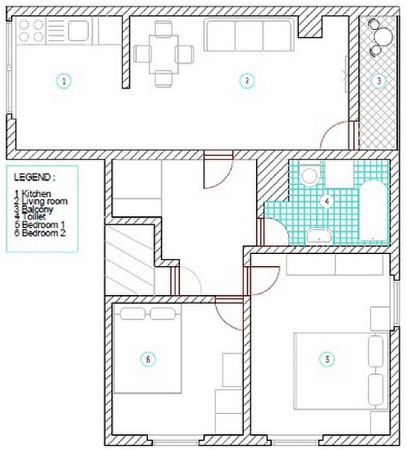 Apartment Luna Омиш Экстерьер фото